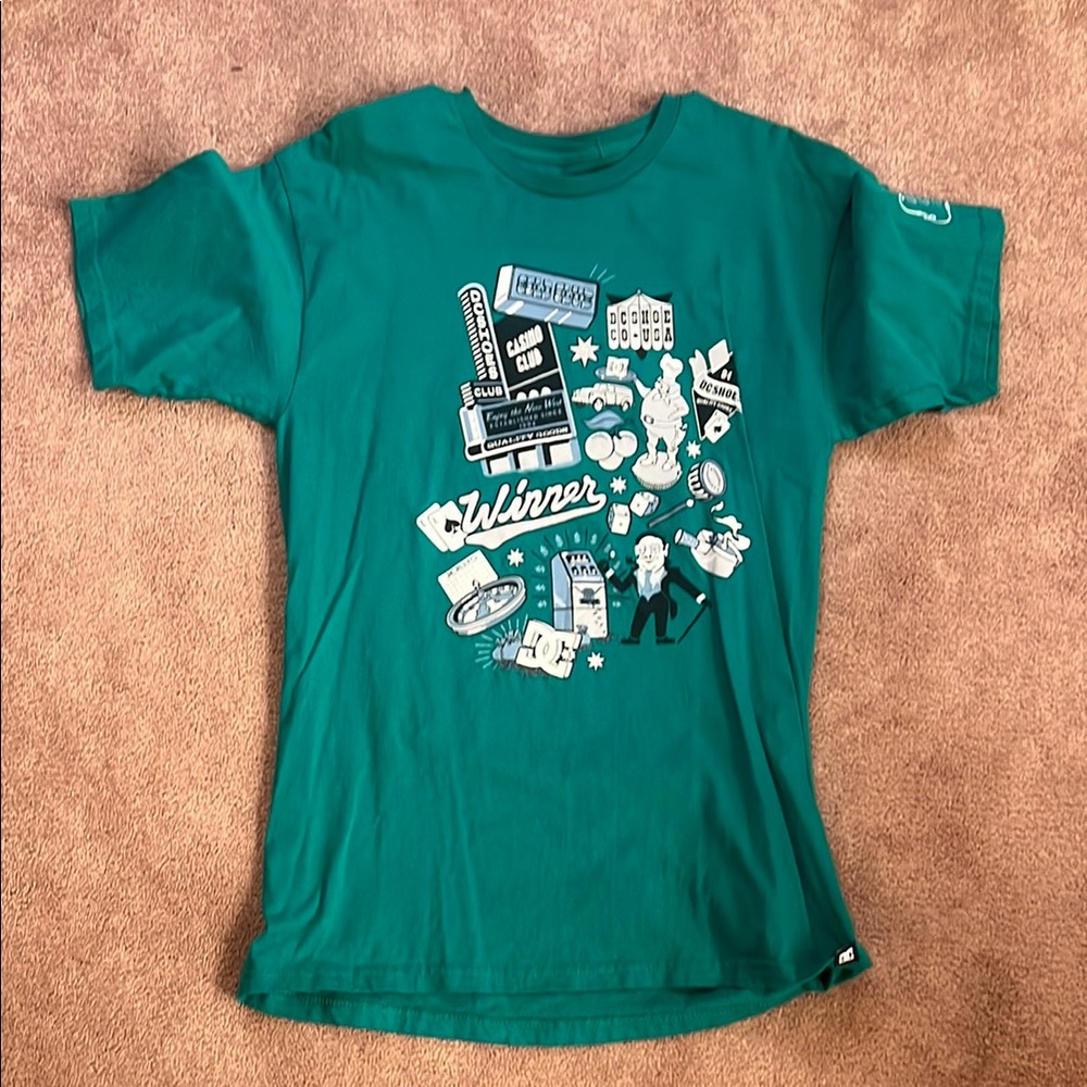 Teal Graphic T-Shirt